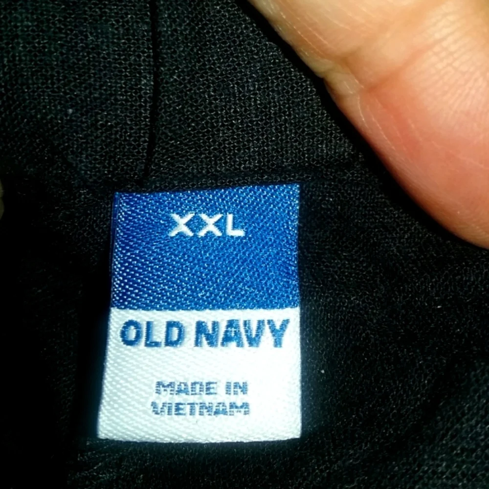 Old Navy Black Linen Blend Skort with Wrap Front - XXL - Picture 2 of 5